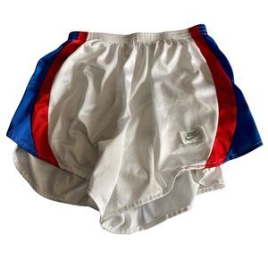 Vintage 1980s Nike Sprinter Running Shorts Made in USA Nylon Lined Size M